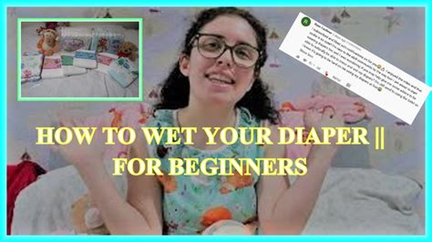 abdl diaper wet|How to wet your diaper for beginners .